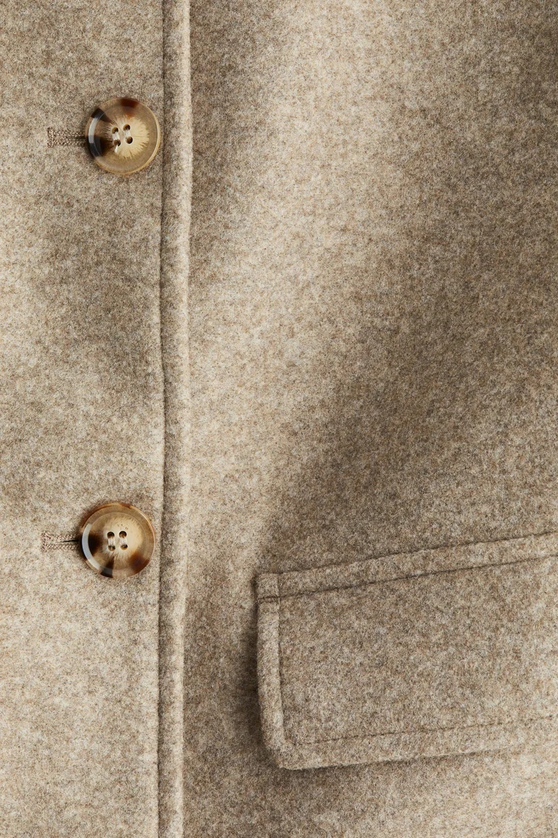 اتش اند ام Collared jacket