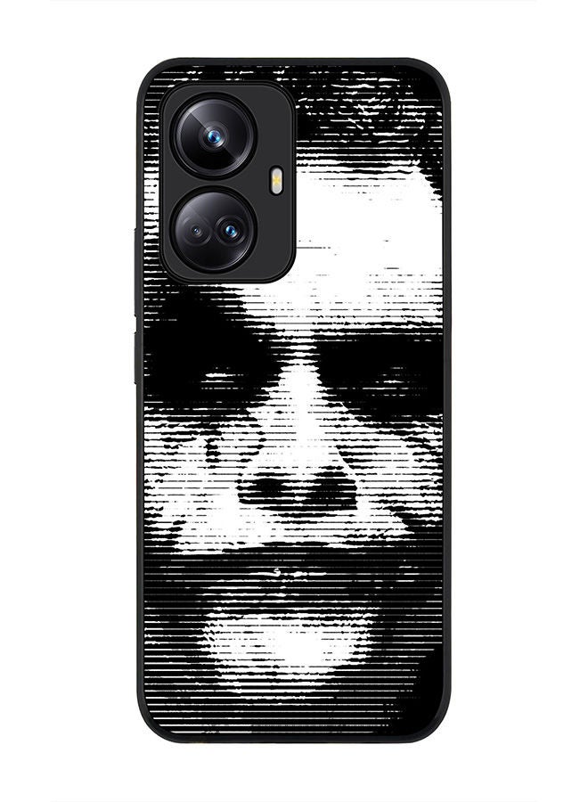 Stylizedd Rugged Black edge case for Realme 10 Pro Plus 5G Slim fit Soft Case Flexible Rubber Edges Anti Drop TPU Cover -  Joker - Image 1