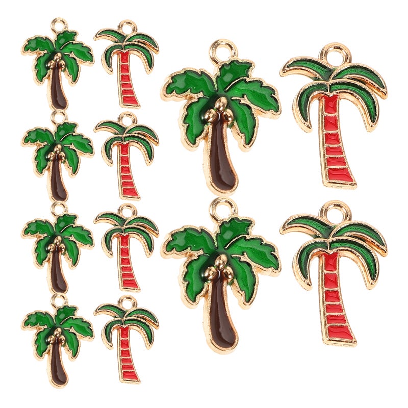 20pcs Hawaii Style Jewelry Charms Earring Necklace Jewelry DIY Pendants Assorted style - Image 1