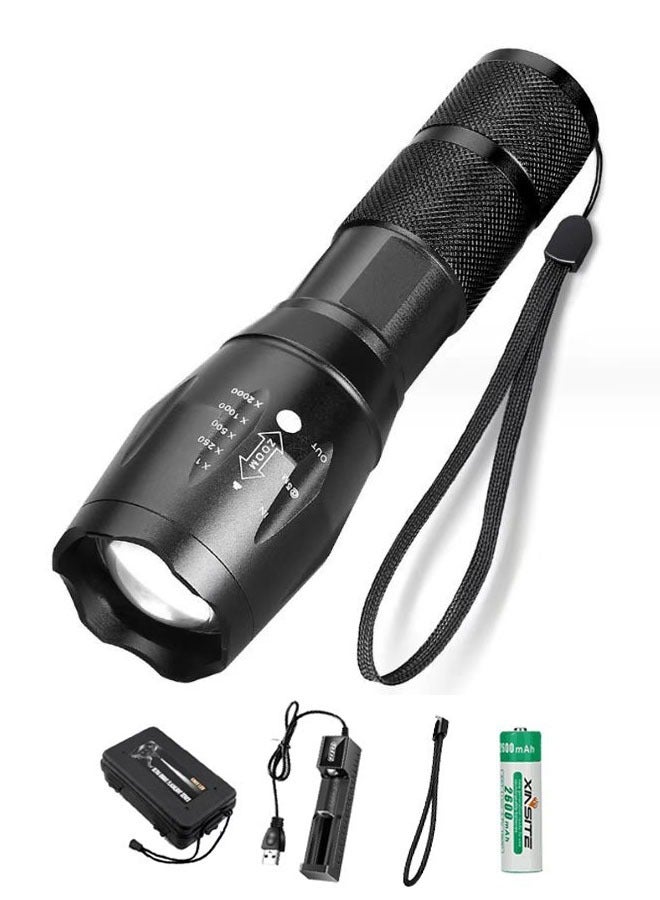 Triple-function LED flashlight / 3sc rechargeable LED flashlight - Image 2