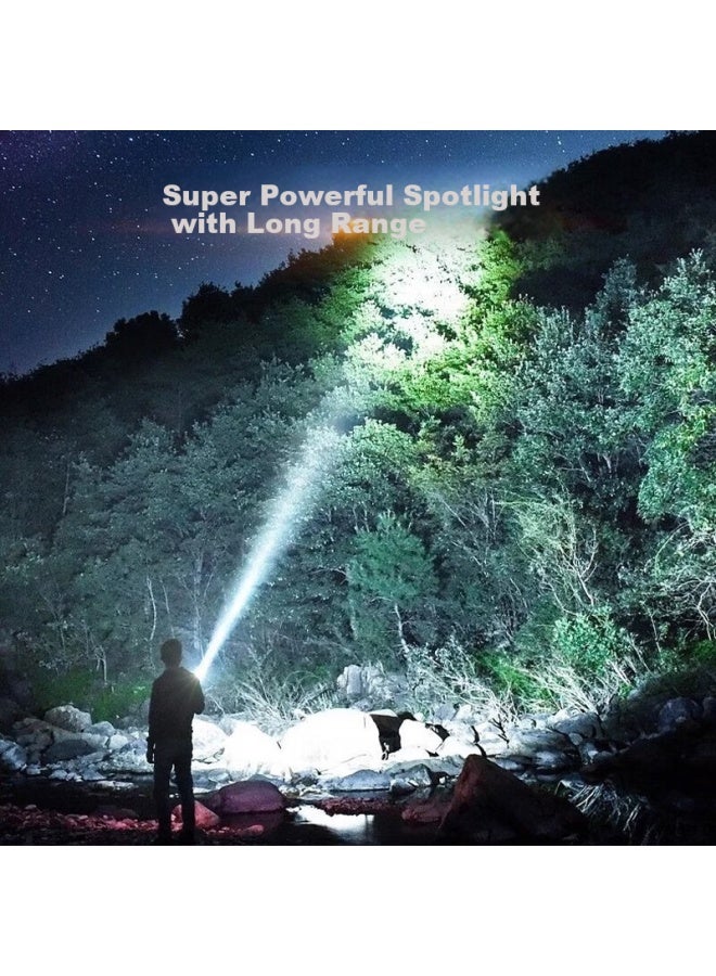 Yage Emergency Flashlight Portable Strong Light Searchlight Long-range Rechargeable Ultra-bright Patrol Mining Lamp - Image 2