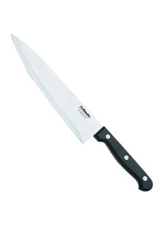Amefa Stratus Chef’s Knife in Pouch Black and Silver 8 Inch R26600PCX1132 