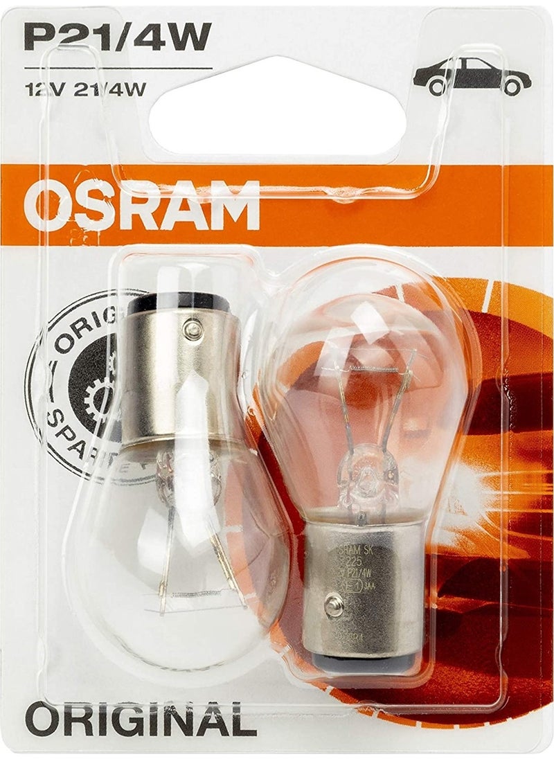 Osram P21/4W New Generation Bulb 12V 21/4W Double (Dual Lampholder) 