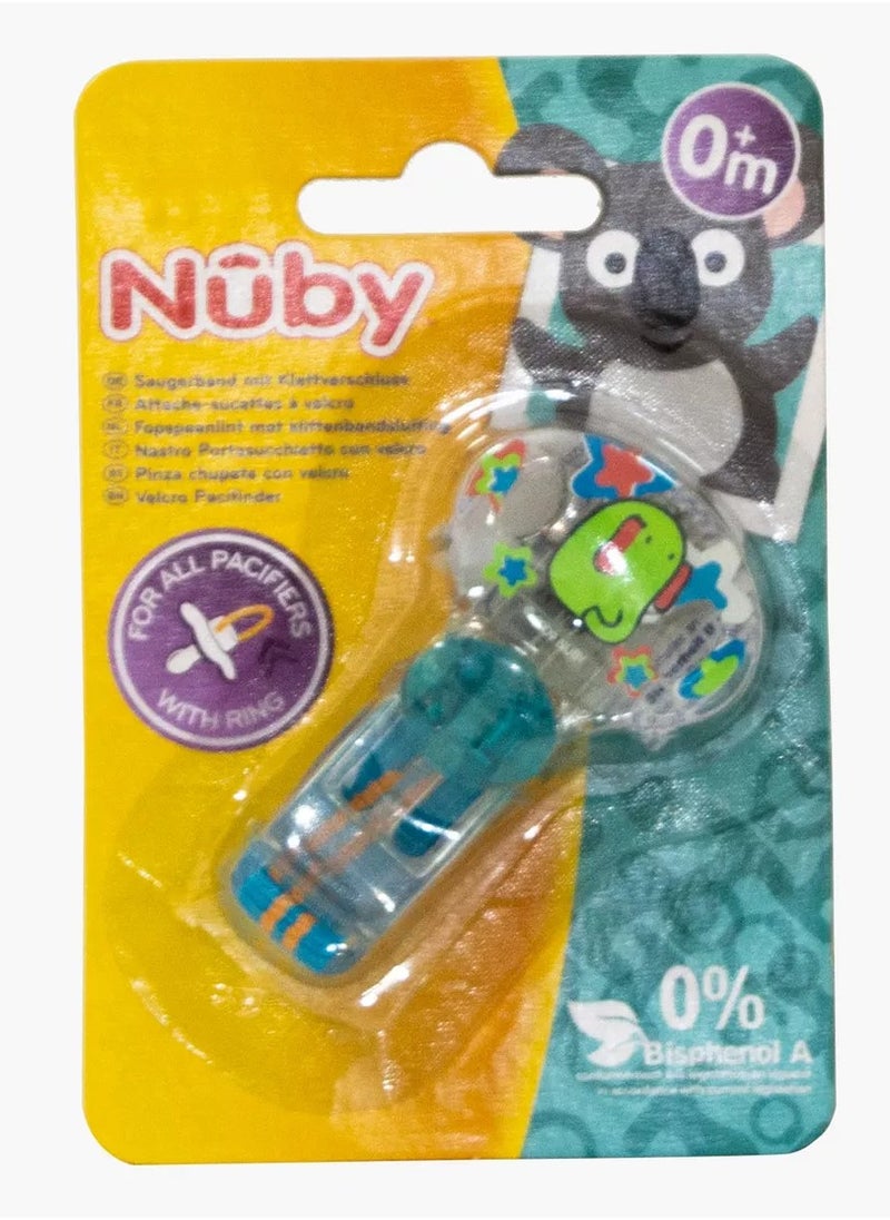 ماركة غير محددة لهاية مطبوعة من نوبي بمقبض، كيس سيليكون قصير وغطاء كيس بولي nuby 