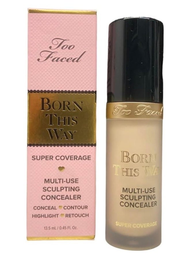 Too Faced Born This Way Super Coverage Concealer - Almond - Image 1