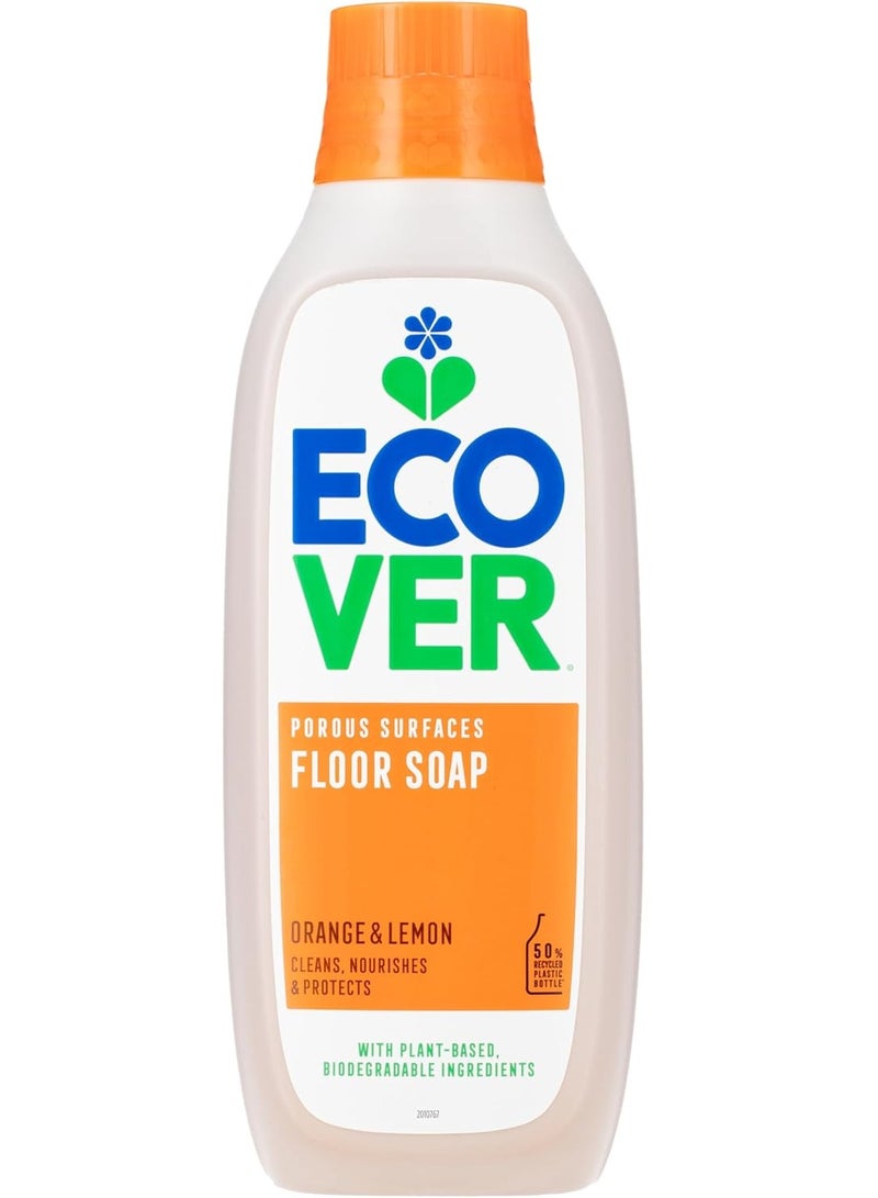 ecover Floor Cleaner Orange And Lemon 1 Liter - Image 1