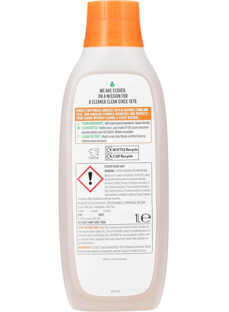 ecover Floor Cleaner Orange And Lemon 1 Liter - Image 2