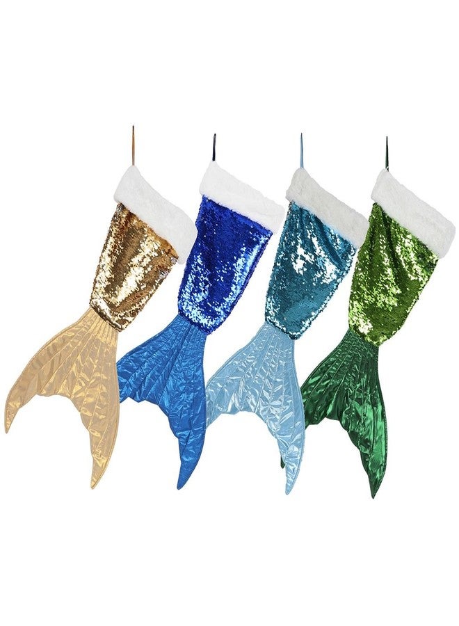 DEI Mermaid Tail Sequin Stocking (Green)