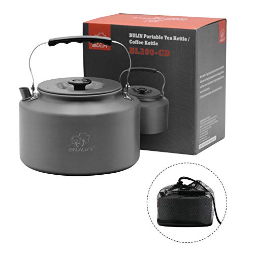Bulin Camping Kettle 2.2L Aluminum Alloy Open Campfire Coffee Tea Pot Fast Heating Outdoor Gear Great for Boiling Water Ultralight Portable for Hiking Picnic Travel - Image 5