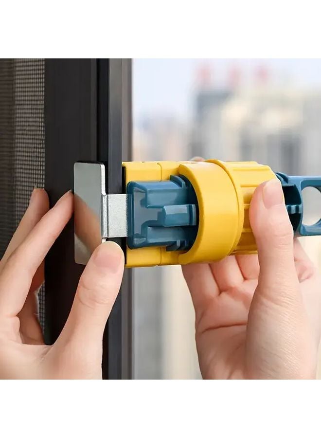 Wall Mounted 8 Hole Drying Rack Heavy Duty Plastic Green Color Space Saving Laundry Storage - Image 3