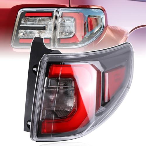Lochnchn Tail Lights Compatible with GMC Acadia 2013-2016 Acadia Limited 2017 Rear LED Taillights Assembly Right Passenger Side Tail Lamp Replace 84051376-PFM.Not Include Bulb - Image 1