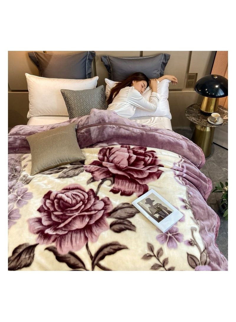 Madina Double-Sided Warm Blanket