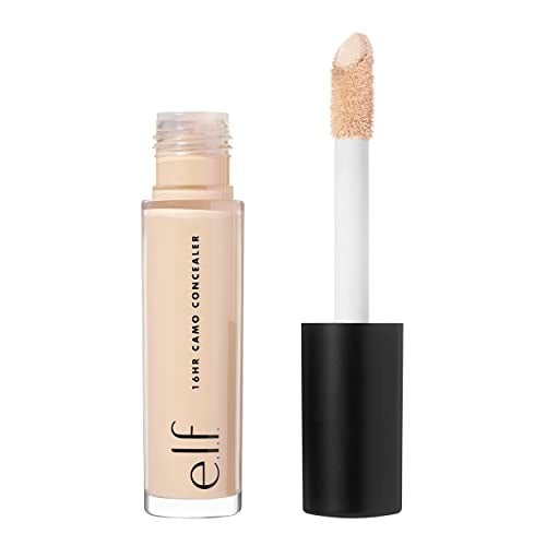 elf 16HR Camo Concealer Full Coverage Highly Pigmented Matte Finish Medium Neutral 0203 Fl Oz 6mL