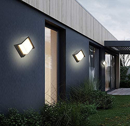 CITRA LED Outdoor Lamp Modern Wall Sconce Light Square 3000k Waterproof Wall Light (Warm White) - Image 5