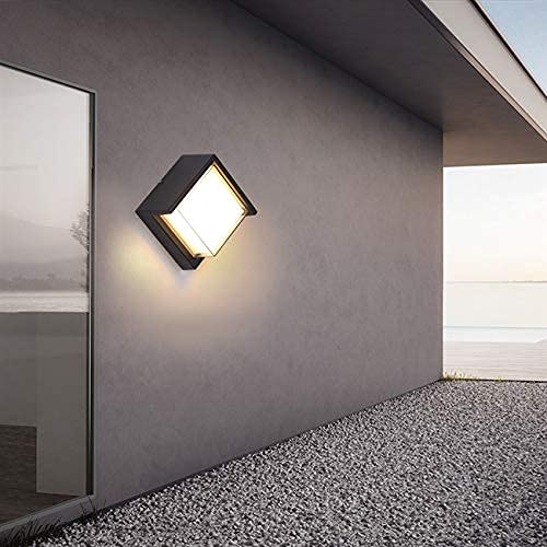 CITRA LED Outdoor Lamp Modern Wall Sconce Light Square 3000k Waterproof Wall Light (Warm White) - Image 3