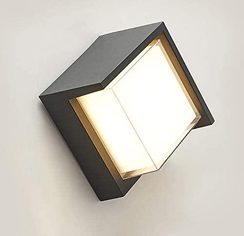 CITRA LED Outdoor Lamp Modern Wall Sconce Light Square 3000k Waterproof Wall Light (Warm White) - Image 4