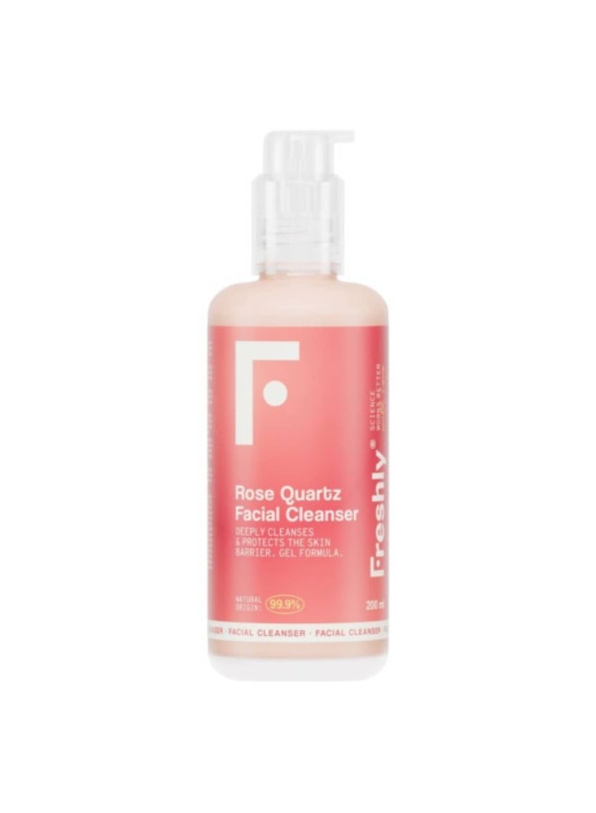 Freshly Rose Quartz Facial Cleanser 200ml - Image 1
