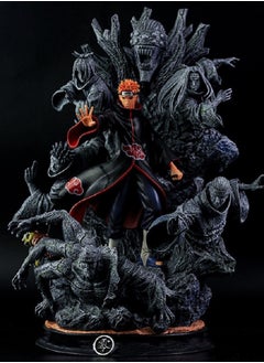 هالامودو ناروتو الظل النينجا CS Akatsuki تنظيم ستة مسارات الألم تمثال كبير من صنع يدوي  - Image 5
