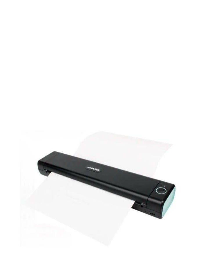 AIMO M08F A4 Portable Thermal Printer, Supports 8.26"x11.69" A4 Thermal Paper, Wireless Mobile Travel Printers for Car & Office, Bluetooth Printer Compatible with Phone & Laptop - Image 1