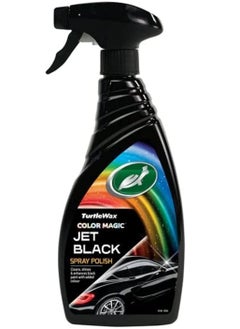 TurtleWax Jet Black Spray Polish 500ml  - Image 1
