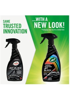 TurtleWax Jet Black Spray Polish 500ml  - Image 4