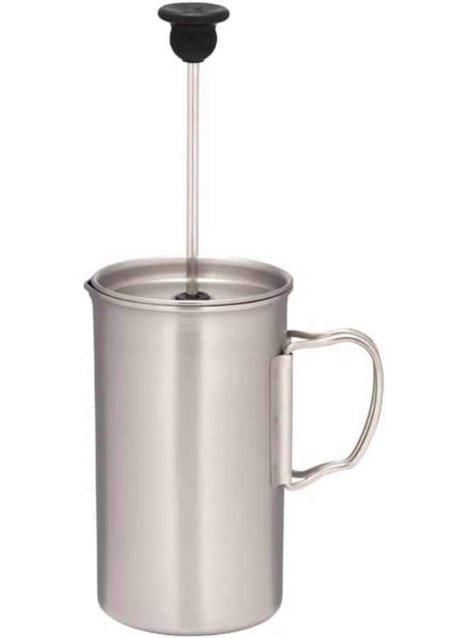 Snow Peak Snow Peak Titanium French Press - Ultralight Coffee Maker for Camping, Backpacking & Hiking - Camping Cookware Essential for Coffee Anywhere - Image 1