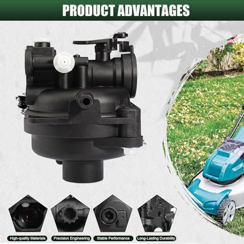 LIYYDS 799583 Carburetor Kit Compatible with Briggs and Stratton 590556 591109 591160 591979 593261 595656 798674 300E 450E 500E 550E 550EX 08P500 08P502 09P602 09P702 Lawnmower - Image 4