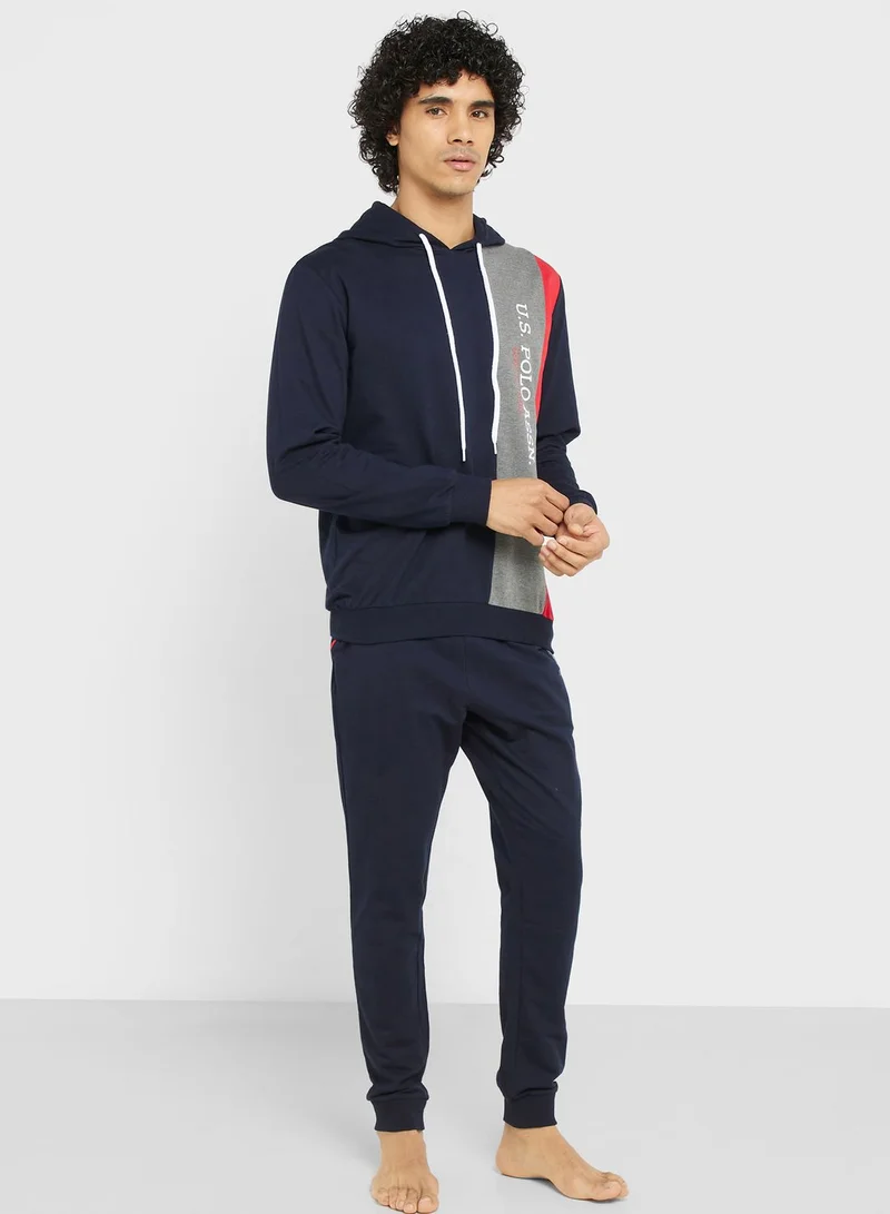 U.S. Polo Assn. Crew Neck T-Shirt Pyjama Set