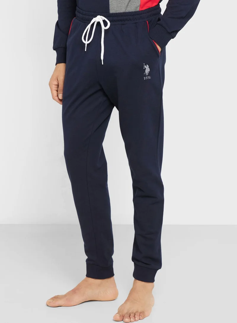 U.S. Polo Assn. Crew Neck T-Shirt Pyjama Set