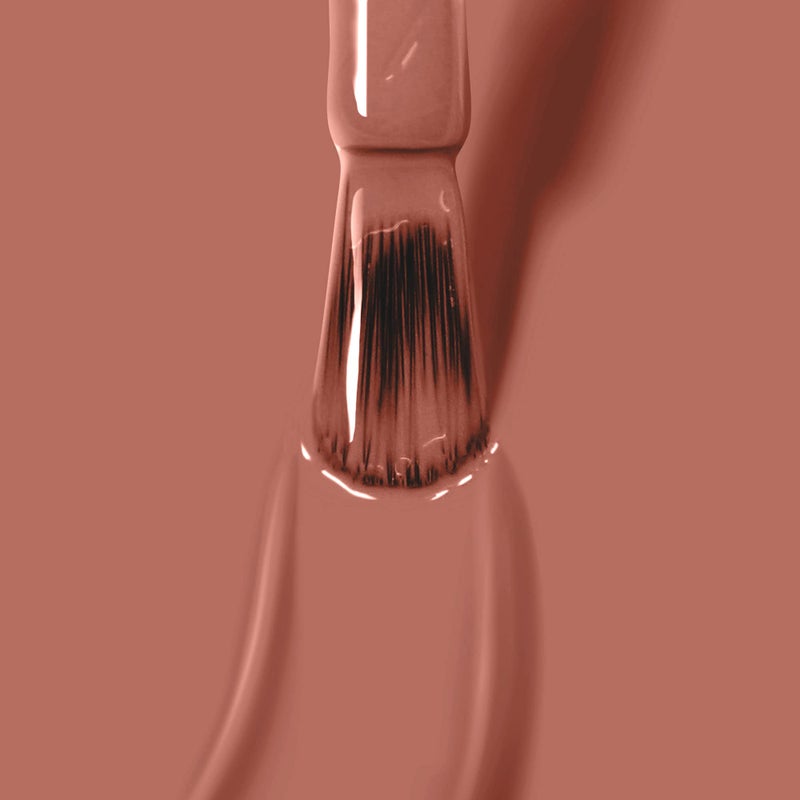 LONDONTOWN lakur Nail Polish - Chip-Resistant, Non-Toxic, Conditions & Hydrates Nails | Glossy Tawny Brown, Pecan Pie, .40 fl oz - Image 2