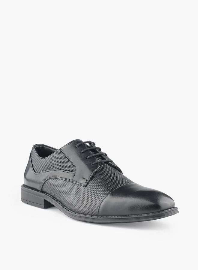 ال بي ال من شو اكسبرس Men Lace-Up Leather Derby Shoes