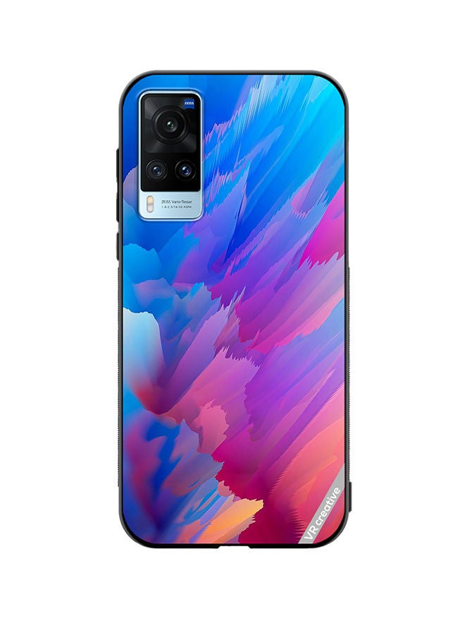 VR CREATIVE Protective Case Cover For Vivo X60 Layers Design Multicolour - Image 1