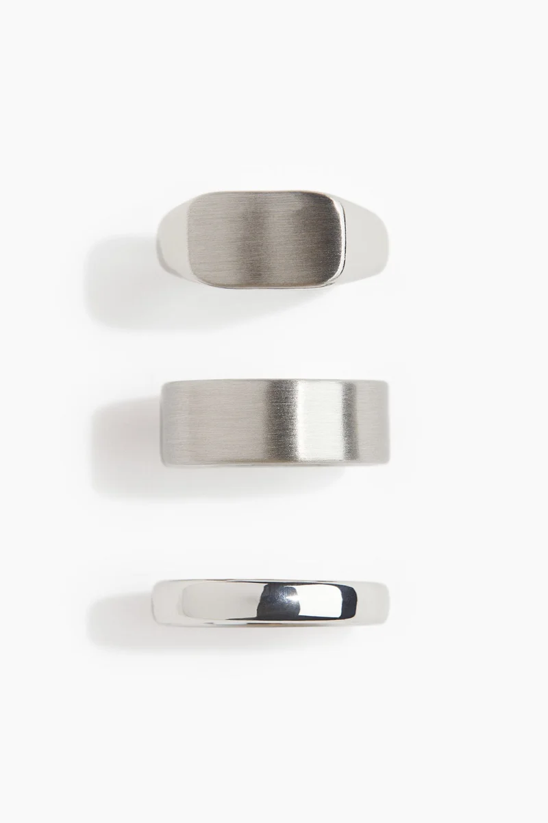 H&M 3-pack rings