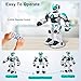 HPROMOT RC Robot Toy for Kids Remote Control RobotToy Smart Gesture Sensing Rechargeable Programmable Robot Walking Dancing Singing Chirstmas Gift for 315 Years Old Boys Girls - Image 4