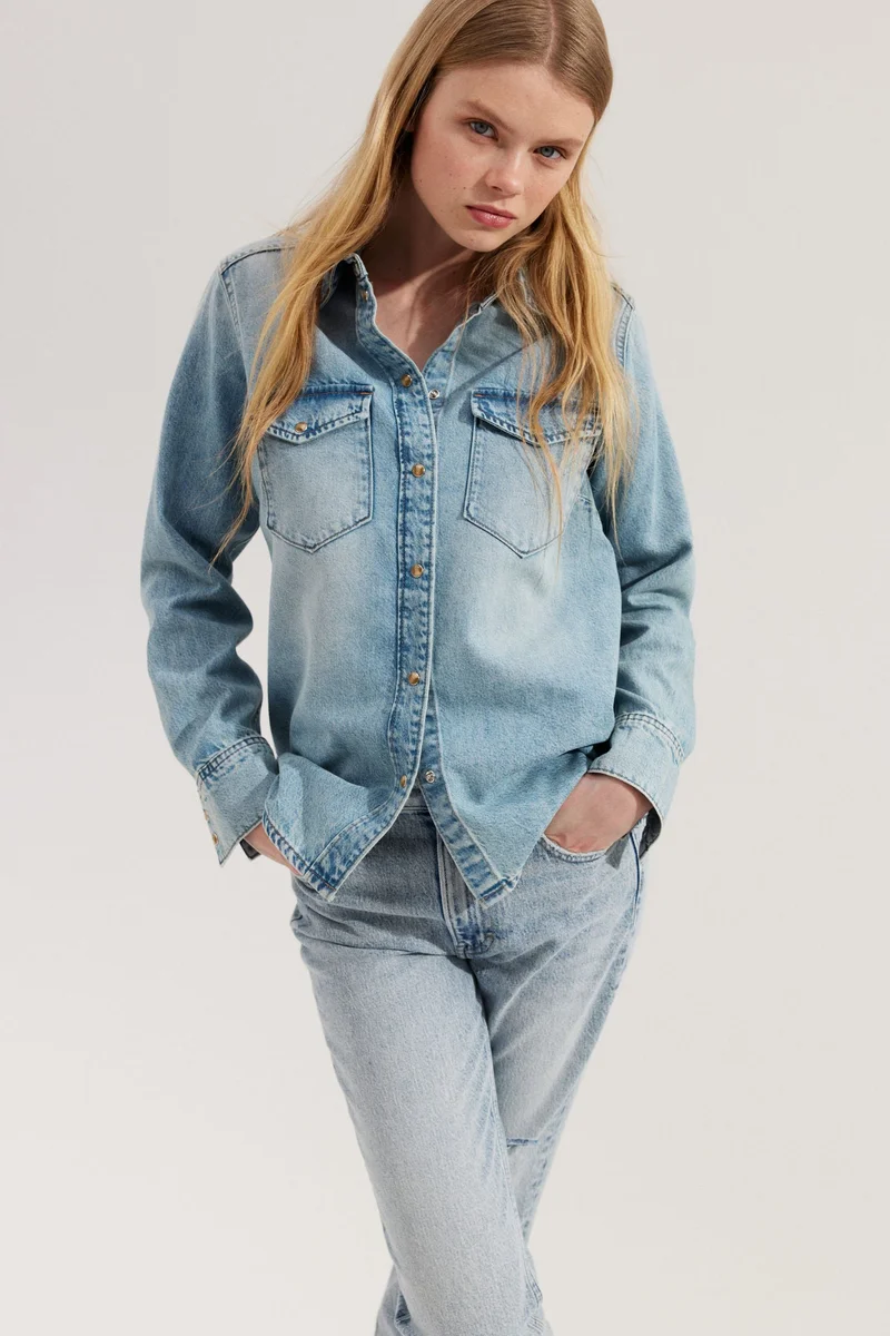 H&M Denim shirt