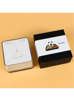 Generic Paper Carving 2025 Calendar Notes 3D Three Dimensional Note Paper Football Model Display Creative Gift Unique Tearable Panoramic Design  for Home Office or School  - Image 2