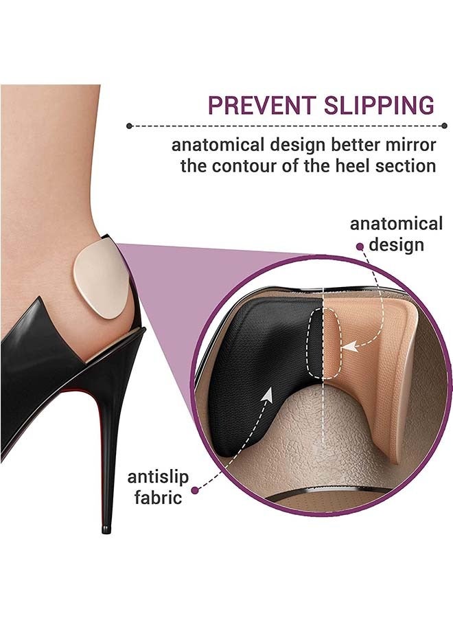 اترجسز بطانات قبضة الكعب حماية الكعب (12 جهاز كمبيوتر شخصي) وسادة الكعب للأحذية الفضيحة ، بطانات الكعب اللاصقة الذاتية ، تحسين الوحدة الداخلية لمنع انزلاق الكعب والنفقات (MHP-12) - Image 3