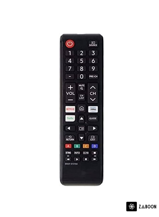 Zaboon Replacement Samsung Remote Control for Samsung LED LCD Plasma 3D Smart TVs