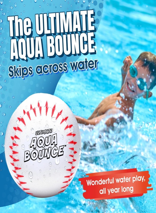 Activ Life Ultimate Larger 3” Size Skip Balls (Baseball) Beach Pool Toys for Kids Ages 8-12 Year Old Boys Girls Summer Gifts for Teens Family Fun Water Games Adult Men Women Best Birthday Present - Image 2