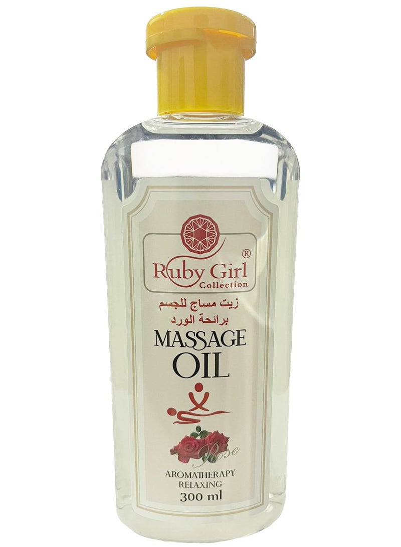 Ruby Girl Massage Oil Aromatherapy Relaxing 300ml 