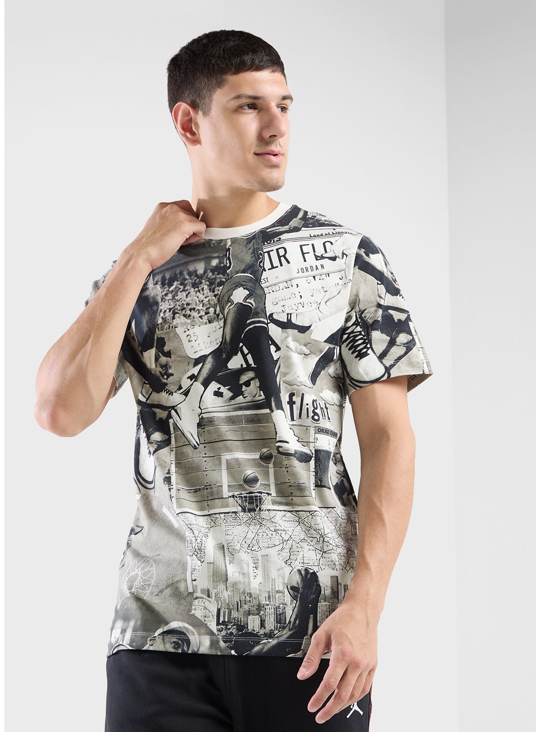 Adidas Tiro AOP T-Shirt for Men | Best Price Oman