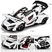 LOVEPOSELY 124 Scale Car Model Compatible for Collectible McLaren Senna Super Sports Car Toys Zinc Alloy Pull Back Toy Vehicle with Sound and Light for Adult Boys Girls 3 4 5 6 7 8 White - Image 4