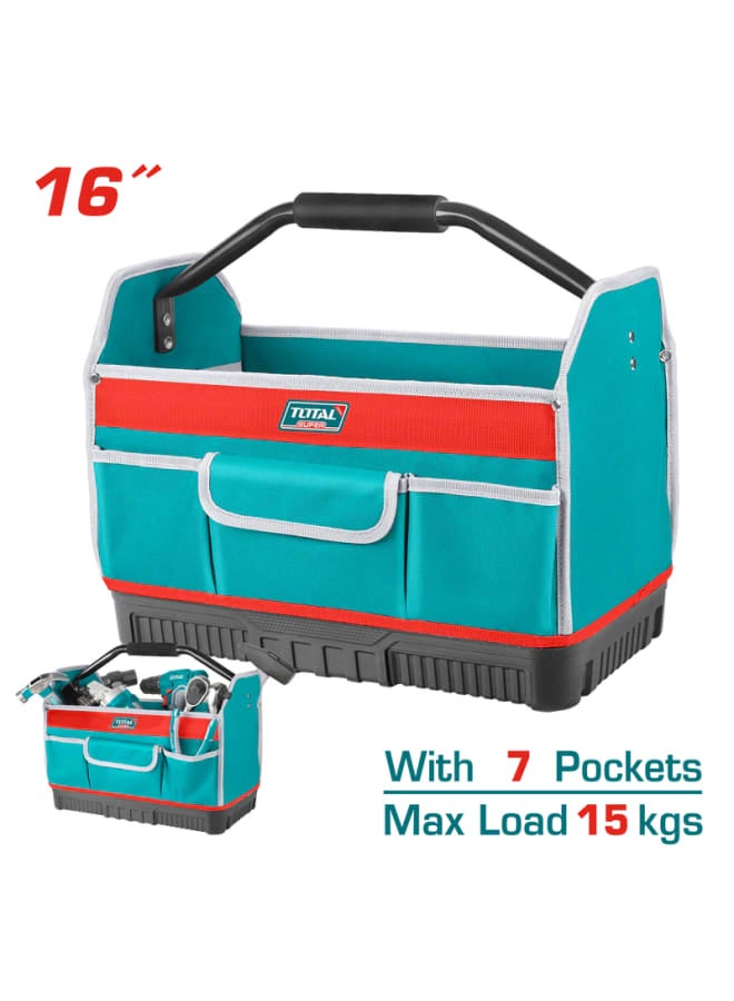 توتال شنطة قماش توتال 16 بوصة خدمة شاقة بقاعده بلاستيك