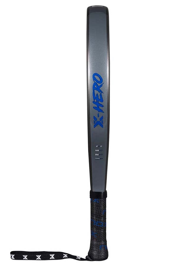 نوكس مضرب بادل إكس-هيرو - مقبض 4 بوصات، شكل دائري خفيف الوزن، تحكم ناعم للمبتدئين واللاعبين المتوسطين، أزرق - Image 2