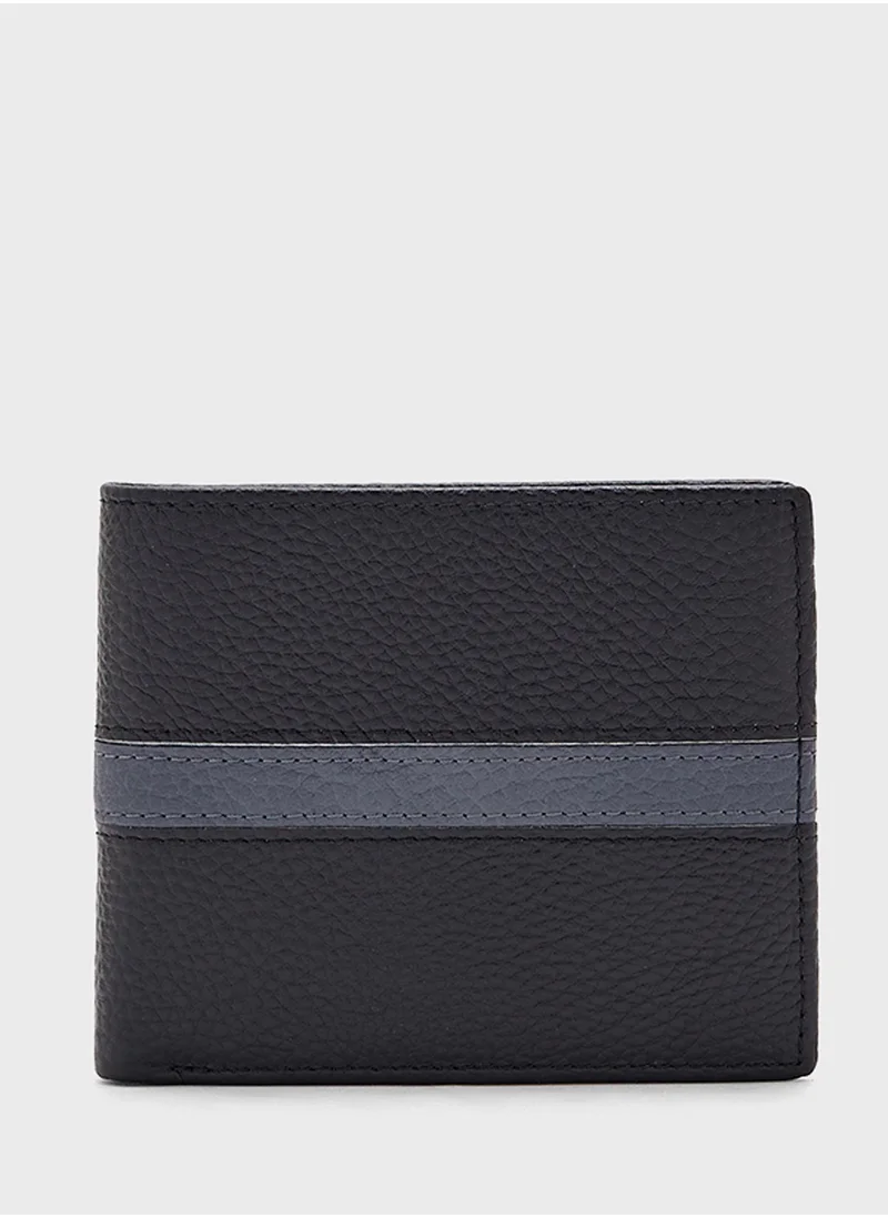 Robert Wood Genuine Leather Bi-Fold Wallet