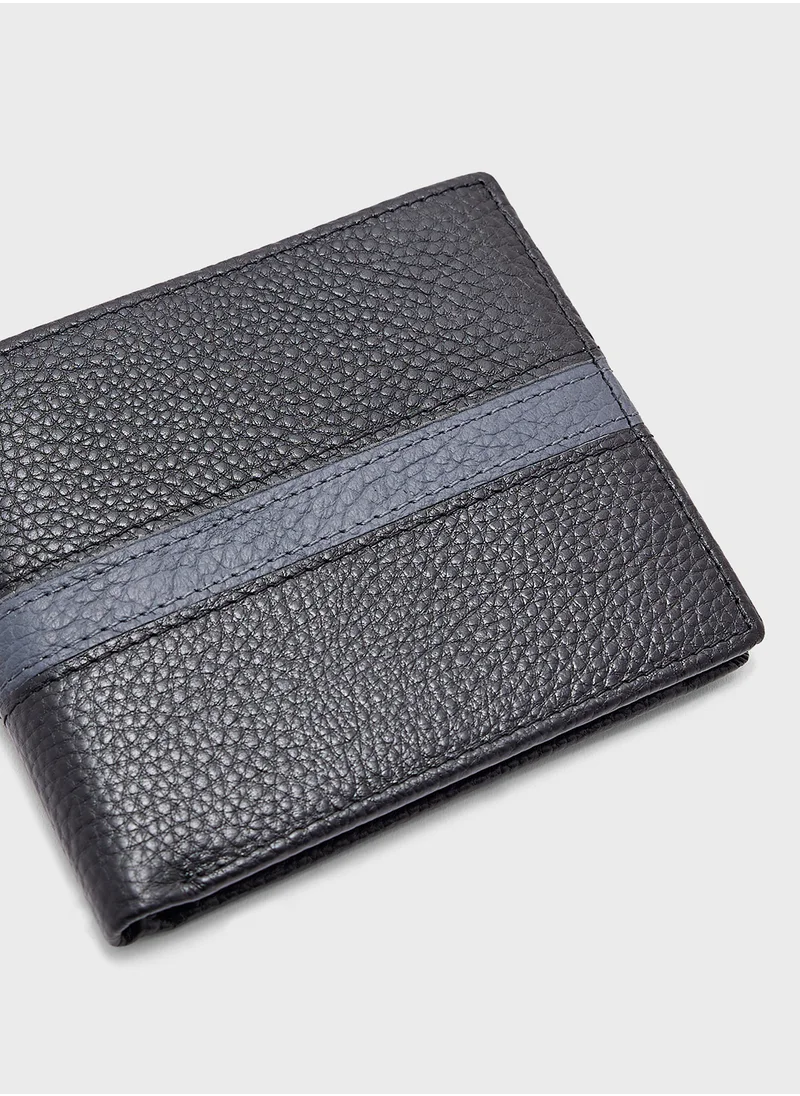 روبرت وود Genuine Leather Bi-Fold Wallet