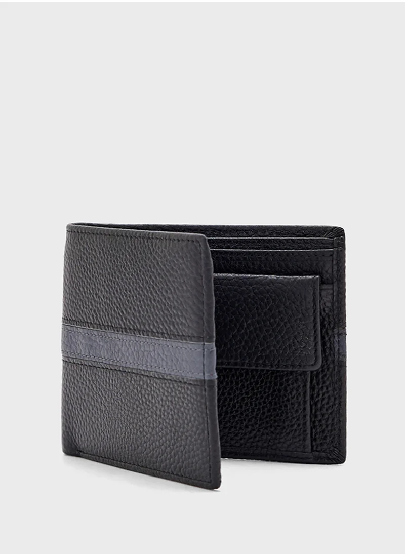 روبرت وود Genuine Leather Bi-Fold Wallet