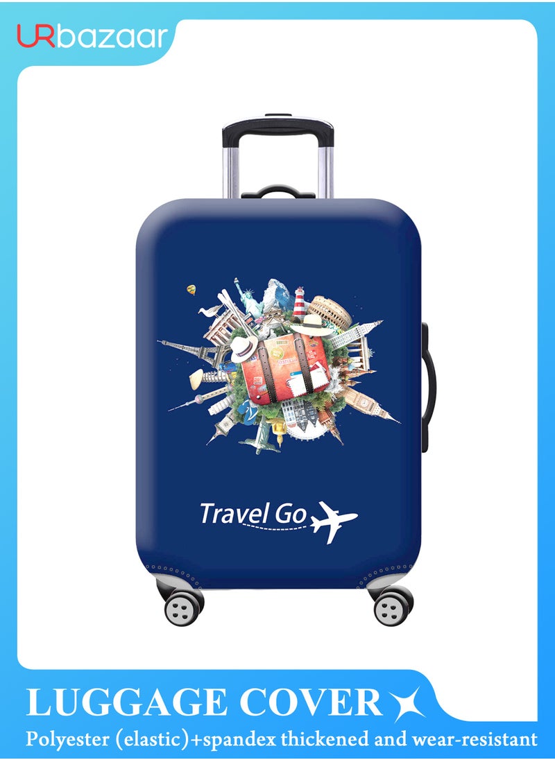 URbazaar Elastic Travel Luggage Cover Travel Suitcase Protective Cover for Trunk Case Apply to 18-30 inch luggage Suitcase Cover  - Image 1