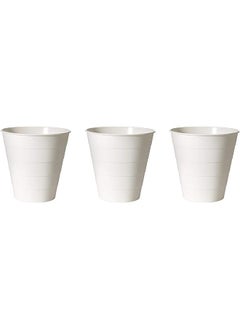 Ikea Trash Can Bin (White)  Set Of 3 Bins