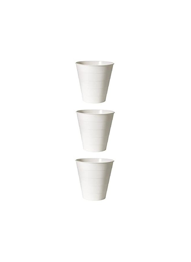 erorex - Ikea Trash Can Bin (White)  Set Of 3 Bins - Image 1